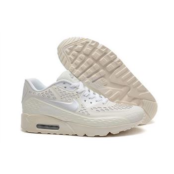 Nike Air Max 90 Hyp Prm Mens Shoes 2015 Bright White All Hot Outlet Online